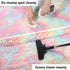 4x6 PAGISOFE Rainbow Fluffy Soft Plush Area Rugs for Girls Bedroom, Shaggy Rugs for Kids Playroom,Kawaii Princess Fuzzy