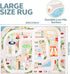 4x5 Safe(40"x60") Baby Play Mat for Floor, FT Non-Slip Nursery Rug, Extra Thick Large Area Kids Rugs, Kids Mat