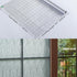 VELIMAX Frosted Window Privacy Film Non-Adhesive Cling for Home - Clear Water Opaque Window Covering (17.7x78.7 inches)