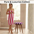 BolBom*S 6 Pack 30x60-100% Set Beach Towels Large Cotton Beach & Pool Towels Bulk Cabana Stripe - Quick Dry Bath Towel