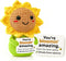 Cute Sunflower Gift for Women Crochet You're Amazing Sun Flower, Funny Positive