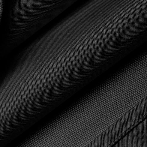Lann's Linens 90" Round Premium Tablecloth - Black Polyester Fabric for Wedding/Banquet
