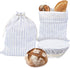 QUYANGCHIFENG Reusable Bread Bags for Homemade Bread with TPU Lining & Proofing Bowl
