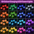 16 13 40 Day(1 Mudder Colors Cherry Blossom Decor Flower String Lights, Fairy Pink Light String with Timer ft LEDs USB