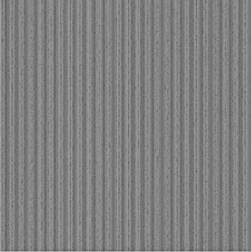 Ottomanson Solid Design Non-Slip Runner Rug, 2' x 7', Indoor/Outdoor for Hallway, Kitchen, Living Room, Gray