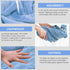 GraceAier 4 Pack, 28x56 Inch Set, Microfiber Bath Towels Coral Velvet Quick Dry Towel Highly Absorbent, Ultra Soft