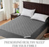 Waterproof Mattress Protector, Twin Size Mattress Pad with Deep Pocket Depth, Soft & Breathable Dirt-Proof Single Bed Mattress Cover for Bedroom, Dorm Room (Gray) by BEDLORE
