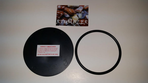 RTumbler Brand Lid with Retainer Ring Compatible with All Thumler's Tumbler 3lb. Barrels R-3