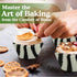 Regency Wraps Professional Grade Greaseproof Baking Cups, Pack of 40, Black/White Zebra