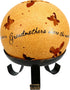 Pavilion Comfort Candles - Grandmother - Butterfly Pierced Round, 5-1/2-Inch, Includes Tea Light Candle and Stand