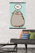 Trends International Pusheen - Hi Wall Poster, 22.375" x 34", Premium Poster & Clip Bundle