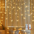 Butterfly Curtain Fairy String Lights, 120LED USB Powered Timer Firefly Twinkle Light for Room, Wedding, Party Decor