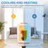 Simple Deluxe 4L/6 Can Mini Fridge - Portable Cooler & Warmer - Freon-Free Refrigerator for Skincare