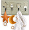 Nursery Kids Animal Coat Rack Wall Hooks, Wooden Cute Safari Giraffe Lion Hangers for Kids Room Decor