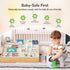 ELYKEN Toddler Bookshelf for Kids Rooms, Nursery Book Shelves with Open Forward Display, Montessori Book shelf for Baby