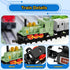 13 Set Pieces Train Cake Toppers Train Cake Decorations Train Birthday Party Supplies Mini Train Toy Train Track