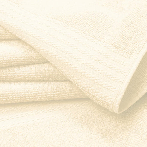 8-Piece Set 100% 2 27x54, 16x28, 4 13x13 GLAMBURG Ultra Soft Towel - Pure Ringspun Cotton, Contains Oversized Bath
