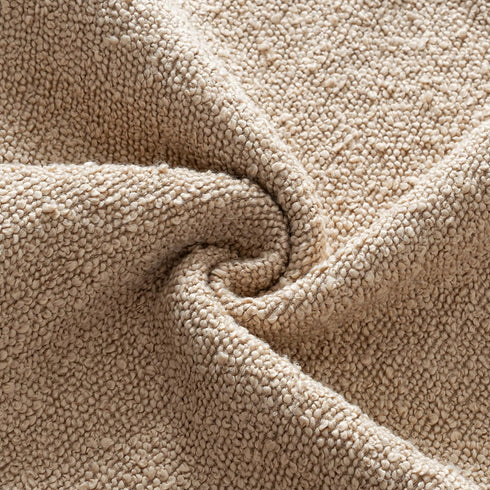 Pack 1 Decor,36x14 Inch MIULEE Textured Boucle Throw Pillow Cover Khaki Accent Solid Lumbar Pillow Case Decorative Soft