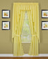 Today's Curtain Buttercup Orleans Scallop Curtain, 63" Swagger Pair, 80" W x 63" L