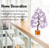 Crocon Amethyst Gemstone Tree Feng Shui Figurine Money Bonsai Good Luck Chakra Balancing