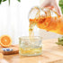 Set 28.5 OZ 6.5 OZ kanpura Bedside Water Carafe and Glass Mouthwash Dispenser for Bathroom Glass Pitcher & Cup Vintage