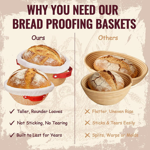 Sourdough Starter Kit, Sourdough Bread Baking Supplies, Sourdough Kit Home and Kitchen, Sourdough Bread Basket