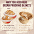Sourdough Starter Kit, Sourdough Bread Baking Supplies, Sourdough Kit Home and Kitchen, Sourdough Bread Basket