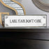 Lake Wood Signs, Medium - Wood And Metal, Lake Hair Don’t Care
