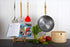 School of Wok Stainless Steel Bird's Nest Strainer with Bamboo Handle