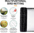 50' 50' 1.6" Garden Netting, x Heavy Duty Bird Netting Deer Fence Net, Mesh Poultry Netting for Chicken Coop, Run