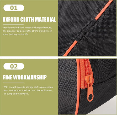 Veemoon Vacuum Cleaner Tool Bag - Portable Organizer for Car Vacuum Cleaner, Small Cloth Bag for Cleaning Tools