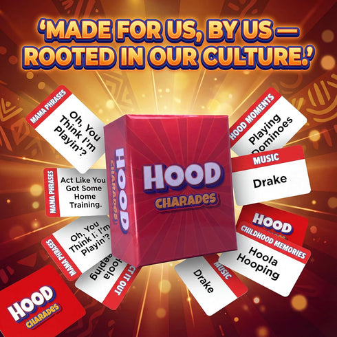 Black Owned Hood Charades Card Games for People Its A Thing Game! Urban Night Trivia Adults But Culture. If You Love