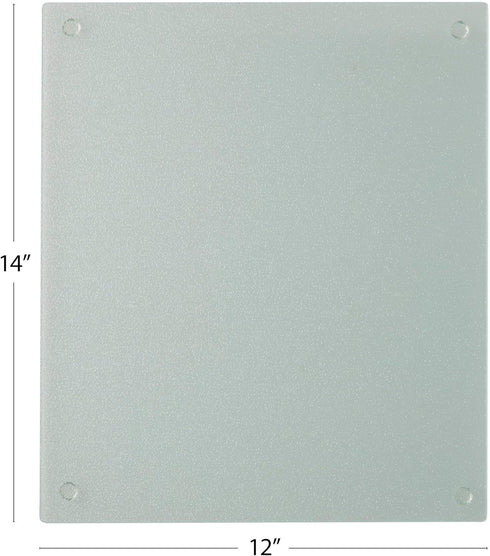 Non Slip Glass Cutting Board, 12x14