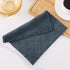 Homaxy 12 Pack Kitchen Dish Cloths (10 x 10 Inches, Dark Grey), Super Soft and Absorbent Coral Velvet Cleaning Cloths