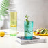 KX-WARE 20-ounce Acrylic Glasses | Set of 6 Multicolor Hammered Style | Dishwasher Safe & BPA Free
