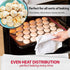 MIU Macaroon Silicone Baking Mat, Non-Stick Cookie Baking Mat, 2 Half Sheets and 1 Quarter Sheet