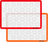 HOTPOP Silicone Baking Sheet Set, 2-Pack, No-Stick Cookie Sheets with Outlined Mats for Macarons, Pastries, Buns, Bread