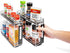 Set Nifty Solutions Spice Caddy of Two, Chrome
