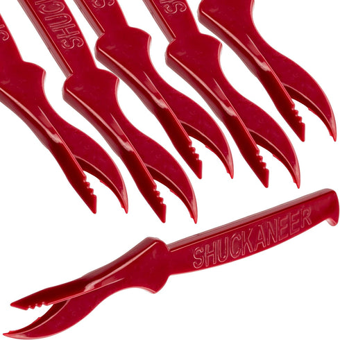 Ultra Durable Seafood Sheller 6 Pack, Serrated Knife for Cracking Lobster, Crab, Crawfish, and Shrimp