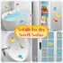 Hebayy 30 Non Slip Bathtub Stickers with Dinosaur Design, Waterproof Anti Skid for Shower and Bathtub