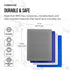 Farberware Flexible Kitchen Cutting Mat Set, 4-Piece, 11x14 Inches, Non-Slip Design, Made in the USA