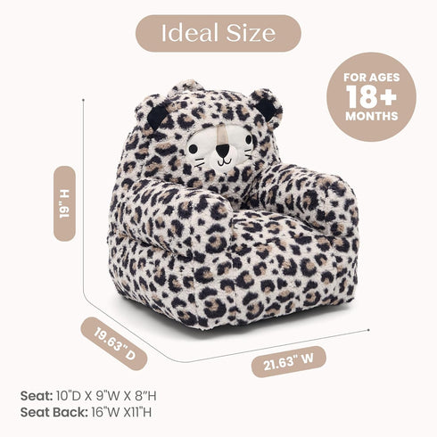 Cozee Delta Children Buddy Chair, Leopard