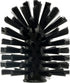 Redecker Toilet Brush Set with Replacement Head, Oiled Thermowood Handle and Nylon Bristles, Made in Germany