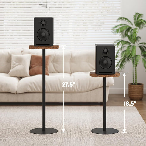 TB01BB065 TUTOTAK Tall Round Side Table, Small End Table, Beside Table, Drink Table, Pedestal Side Table, livingroom