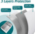 Window Air Conditioner Insulation Cover for U-Shaped AC Units, Universal Fit for 8000/10000/12000 BTU