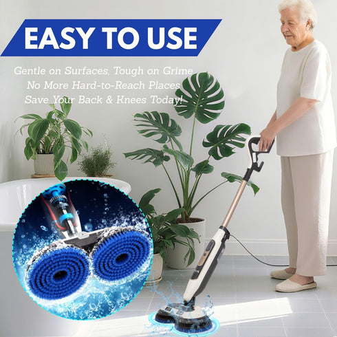 S7001 Shark,S8201 S8001 S7000 S7201 S7000AMZ S7005 S7020 S7001C (2Blue) Frescares Upgraded Replacement Steam Mop Brush