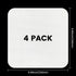 4 Pack Silicone Dehydrator Sheets,Non-stick Food Fruit Dehydrator Mats Reusable Steamer Mesh Mat for Fruit Dryer,Dehydrator Liner,Silicone Dehydrator Trays(9.45 x 9.45 inch) by Cercker