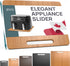 Ibyx Elegant Sliding Tray for Heavy Kitchen Appliances & Coffee Maker - Sturdy, Slides Easily (Natural, Medium - Wide