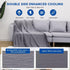 Summer 50 70 inches) HOMFINE Cooling Blankets for Hot Sleepers - Blanket Thin Lightweight Breathable Soft Double Side