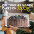 9" Plastic Disposable Cake Containers with Dome Lids and Cake Boards - 3 Round Carriers for Transport